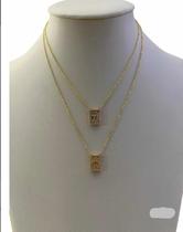 Colar Cordão Banhado a Ouro 10 Milésimos 50cm - Tojoia18k