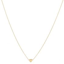 Colar Cordão Corrente Feminina 45cm Veneziana Coração De Ouro 18k Colar Cordão Corrente Feminina 45cm Veneziana Coração De Ouro 18k