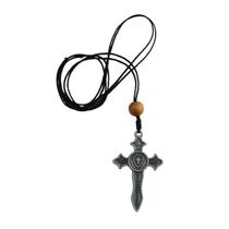 Colar Cordão Cruz Espada de São Miguel Arcanjo ARL9163 Colar Cordão Cruz Espada de São Miguel Arcanjo ARL9163