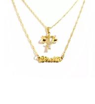 Colar Cordão Direito Advogada Folheado Ouro 18k