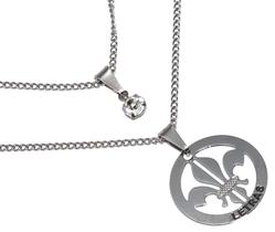 Colar Cordão Duplo Minha Profissão Letras Aço Inox