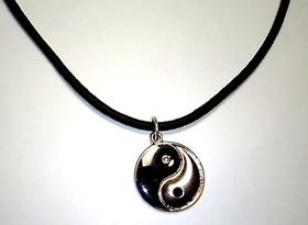 Colar Cordão Elástico Símbolo Yin Yang Equilíbrio Taoismo - UNDERGROUND STYLE