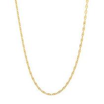 Colar Cordão Fio Navetes Rommanel 50 Cm Fol. A Ouro 531279