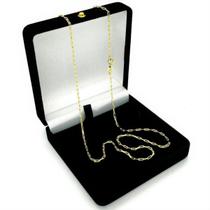 Colar Cordão Masculino Elos Longos 70cm Banho De Ouro 18k 4761 Colar Cordão Masculino Elos Longos 70cm Banho De Ouro 18k 4761