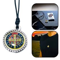 Colar Cordão Medalha de São Bento