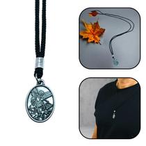 Colar Cordão Medalha São Miguel Arcanjo Prateado