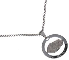 Colar Cordão Minha Profissão Comercio Exterior Inox Colar Cordão Minha Profissão Comercio Exterior Inox