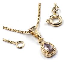 Colar Cordão Ponto De Luz Gota Pequena Banhado A Ouro