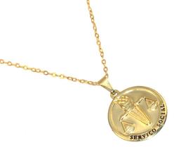 Colar Cordão Profissão Serviço Social Folheado Ouro 18k Colar Cordão Profissão Serviço Social Folheado Ouro 18k