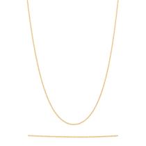 Colar Cordão Rommanel Elo Cadeado Fino Delicado Banhado A Ouro 18k 531639