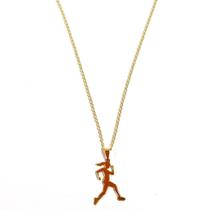 Colar Corredora Folheado A Ouro Colar Corredora Folheado A Ouro