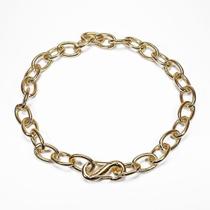 Colar Correntaria com Fecho Mosquetão Colar Correntaria com Fecho Mosquetão