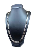 Colar Corrente 3 por 1 Fígaro Com Frisos nos Elos - Elegante Colar Corrente 3 por 1 Fígaro Com Frisos nos Elos - Elegante