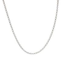 Colar corrente de prata 925 feminino rommanel elo português 50 cm 830070 Colar corrente de prata 925 feminino rommanel elo português 50 cm 830070