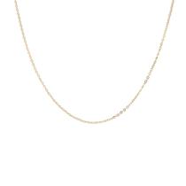 Colar Corrente Feminina Dourada Semijoia Banhada a Ouro 18k