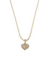 Colar Corrente Feminina Pingente Amor Coração Branco Letra Inicial E Personalizada Banhado a Ouro 18k. Colar Corrente Feminina Pingente Amor Coração Branco Letra Inicial E Personalizada Banhado a Ouro 18k.
