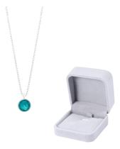 Colar Corrente Feminina Ponto De Luz Prata 925 - 50Cm