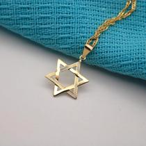 Colar Corrente Feminino Folheado Estrela estrelinha Pentagrama estilo moderno gargantilha chocker Colar Corrente Feminino Folheado Estrela estrelinha Pentagrama estilo moderno gargantilha chocker