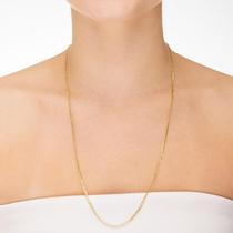 Colar Corrente Feminino Groumet Banhado a Ouro 18K Colar Corrente Feminino Groumet Banhado a Ouro 18K