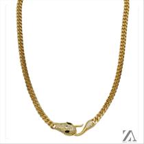 Colar Corrente Grumet Fecho Cobra Colar Corrente Grumet Fecho Cobra