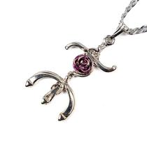 Colar Corrente Maria Mulambo Tridente 3,80 cm Níquel