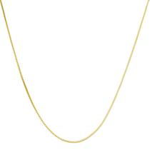 Colar Corrente Masculina Feminina Veneziana 45cm Banhado Colar Corrente Masculina Feminina Veneziana 45cm Banhado
