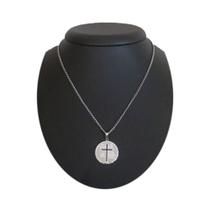 colar corrente pai nosso cruz crucifixo em nome pai filho espirito santo em aço prata colar corrente pai nosso cruz crucifixo em nome pai filho espirito santo em aço prata