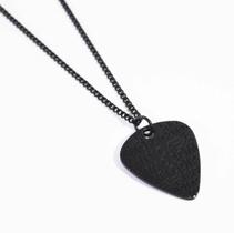 Colar Corrente Palheta - Black Edition