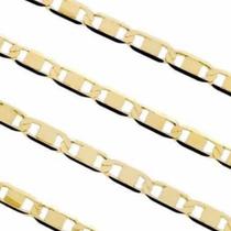 Colar Corrente Piastrine Feminina 45cm Ouro 18k Colar Corrente Piastrine Feminina 45cm Ouro 18k
