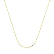 Colar Corrente Piastrine Feminina Grossa 45cm Ouro 18k Colar Corrente Piastrine Feminina Grossa 45cm Ouro 18k