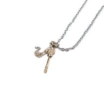 Colar Corrente Pingente Iansã Aluquere 2 cm Niquelada Colar Corrente Pingente Iansã Aluquere 2 cm Niquelada