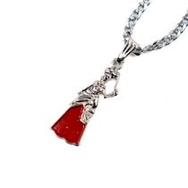 Colar Corrente Pingente Iansã Imagem 3 cm Niquelada