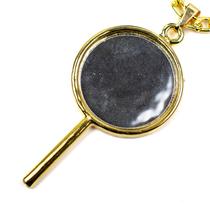 Colar Corrente Pingente Oxum 5,8 cm Abebe Dourado Colar Corrente Pingente Oxum 5,8 cm Abebe Dourado