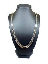 Colar Corrente Prata Elo Duplo 70cm Resistente e Estiloso Colar Corrente Prata Elo Duplo 70cm Resistente e Estiloso