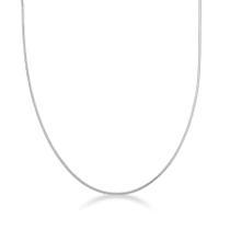 Colar Corrente Prata Italiana Maciça 925 Rabo Rato 45 Cm Colar Corrente Prata Italiana Maciça 925 Rabo Rato 45 Cm