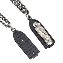 Colar Corrente Prata Masculino Pingente São Bento