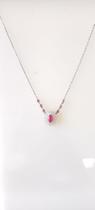 Colar cristal Ruby zirconia