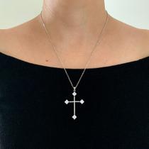 Colar Crucifixo Medieval Prata Colar Crucifixo Medieval Prata