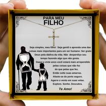 Colar Crucifixo Vin Diesel Dominic Toretto Velozes Furiosos Presente Pai e Filhos Dedicatória