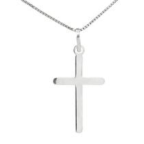 Colar Cruz Coleção Religiosos em Prata 925 Colar Cruz Coleção Religiosos em Prata 925