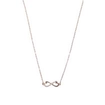 Colar Curto Armazem Rr Bijoux Infinito Rose