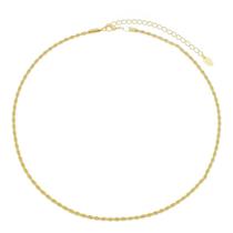 Colar curto paula cordão baiano folheado a ouro 18k Colar curto paula cordão baiano folheado a ouro 18k