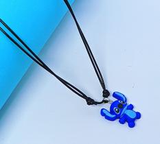 Colar da Amizade Crianças Infantil Disney com Pingente Lilo e Stitch 3D Codão Fio encerado Ajustável Lembrancinha Colar da Amizade Crianças Infantil Disney com Pingente Lilo e Stitch 3D Codão Fio encerado Ajustável Lembrancinha