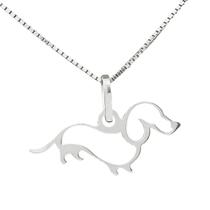 Colar Dachshund Coleção Estimação em Prata 925