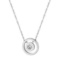 Colar de Aço com Zircônia 40cm com 5cm de extensor