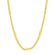 Colar de Aço Veneza Groumet 1.0mm IPG 45cm