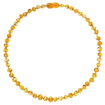 Colar De Âmbar Báltico Baroque Honey 32cm