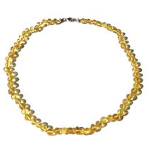 Colar de Âmbar Báltico Limão Polido Colar de Âmbar Báltico Limão Polido