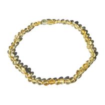 Colar de Âmbar Báltico Limão Polido para Bebê Colar de Âmbar Báltico Limão Polido para Bebê