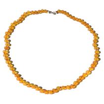 Colar de Âmbar Báltico Mel Não Polido